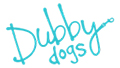 dubby dogs in fancy writing